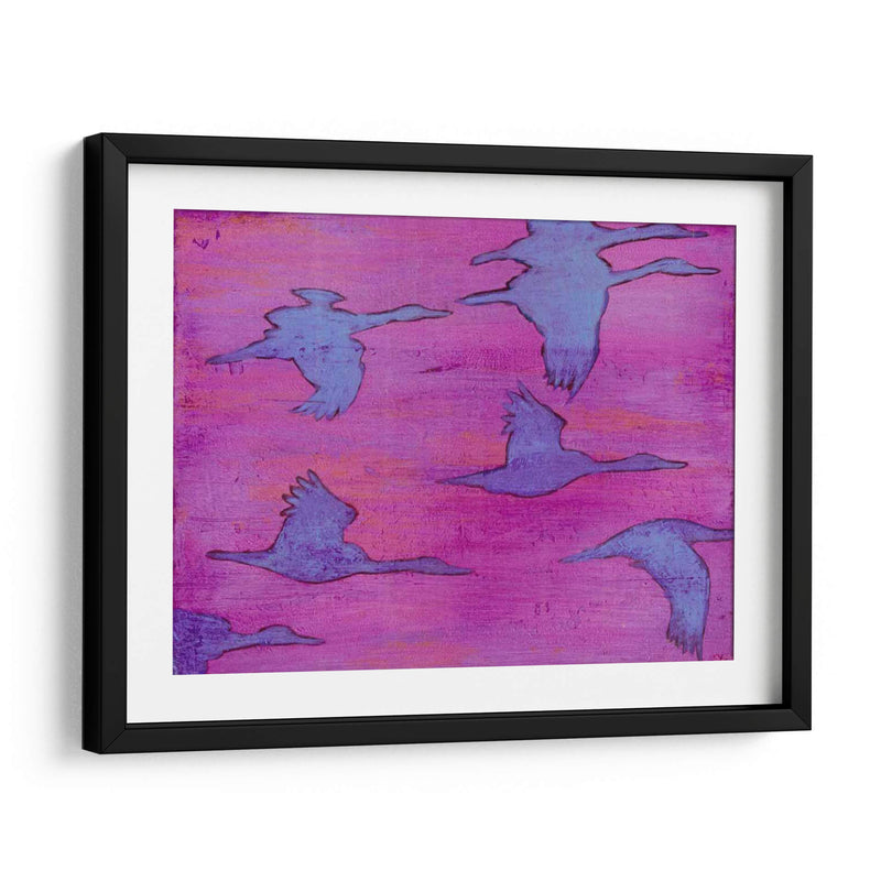 Siluetas Volando I - Mehmet Altug | Cuadro decorativo de Canvas Lab