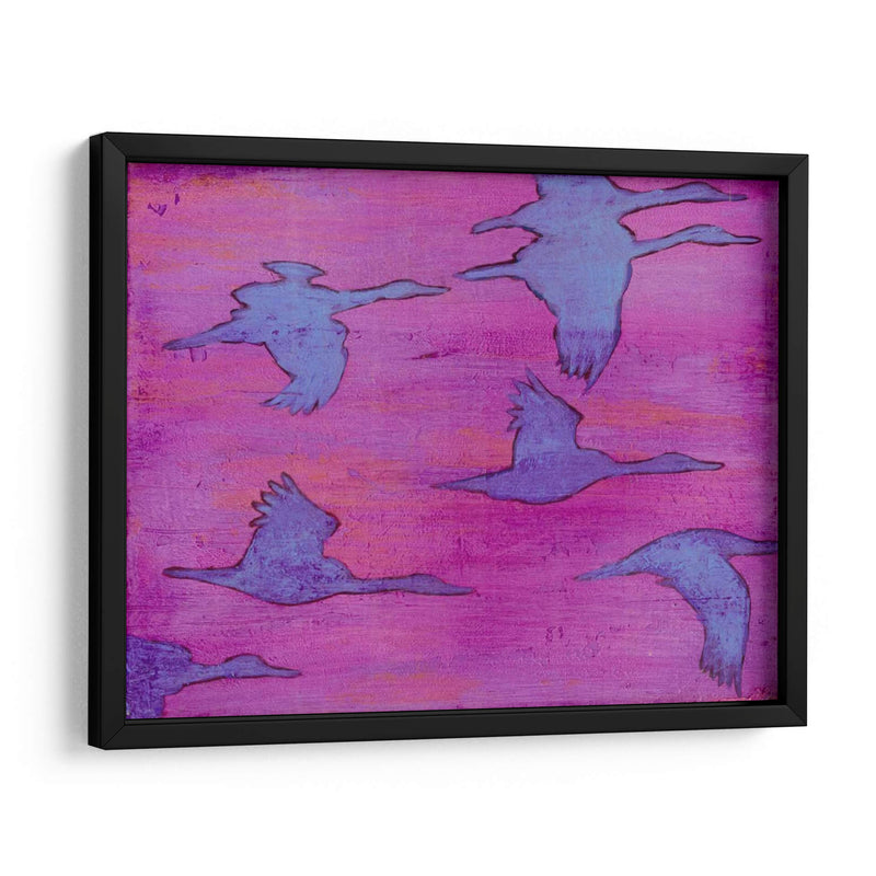Siluetas Volando I - Mehmet Altug | Cuadro decorativo de Canvas Lab