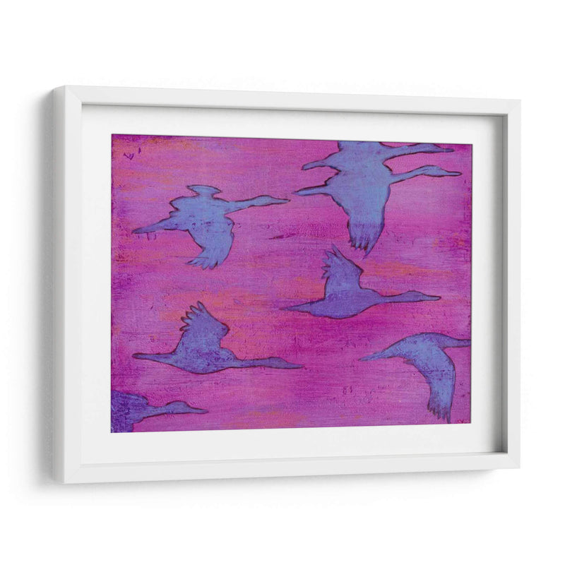 Siluetas Volando I - Mehmet Altug | Cuadro decorativo de Canvas Lab