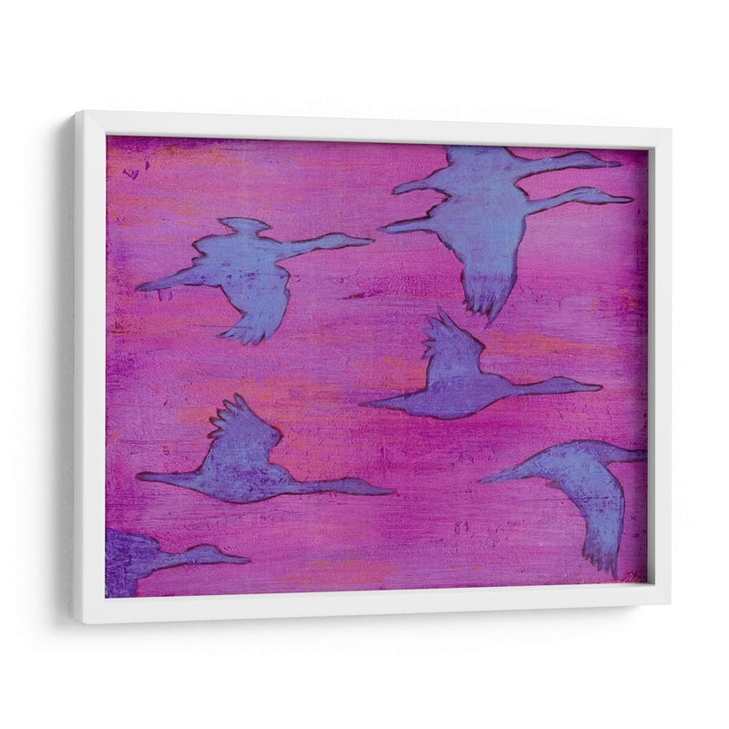 Siluetas Volando I - Mehmet Altug | Cuadro decorativo de Canvas Lab