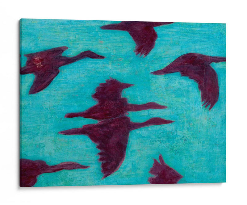Siluetas Voladoras Ii - Mehmet Altug | Cuadro decorativo de Canvas Lab