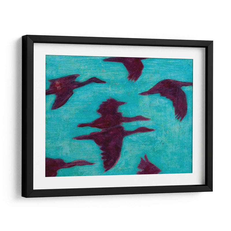 Siluetas Voladoras Ii - Mehmet Altug | Cuadro decorativo de Canvas Lab