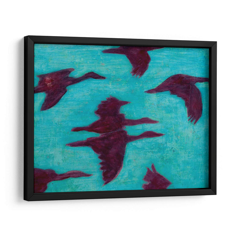 Siluetas Voladoras Ii - Mehmet Altug | Cuadro decorativo de Canvas Lab