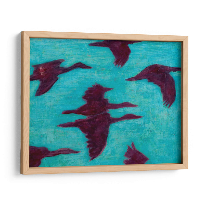 Siluetas Voladoras Ii - Mehmet Altug | Cuadro decorativo de Canvas Lab