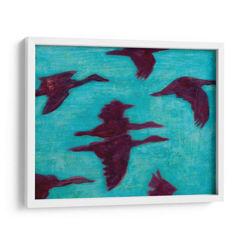Siluetas Voladoras Ii - Mehmet Altug | Cuadro decorativo de Canvas Lab