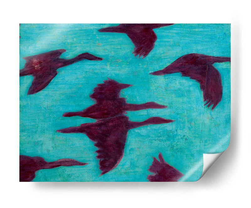 Siluetas Voladoras Ii - Mehmet Altug | Cuadro decorativo de Canvas Lab