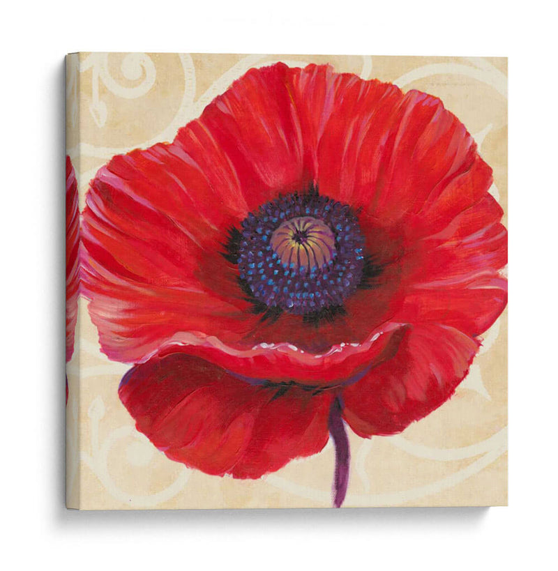 Poppy Ii Rojo - Tim OToole | Cuadro decorativo de Canvas Lab