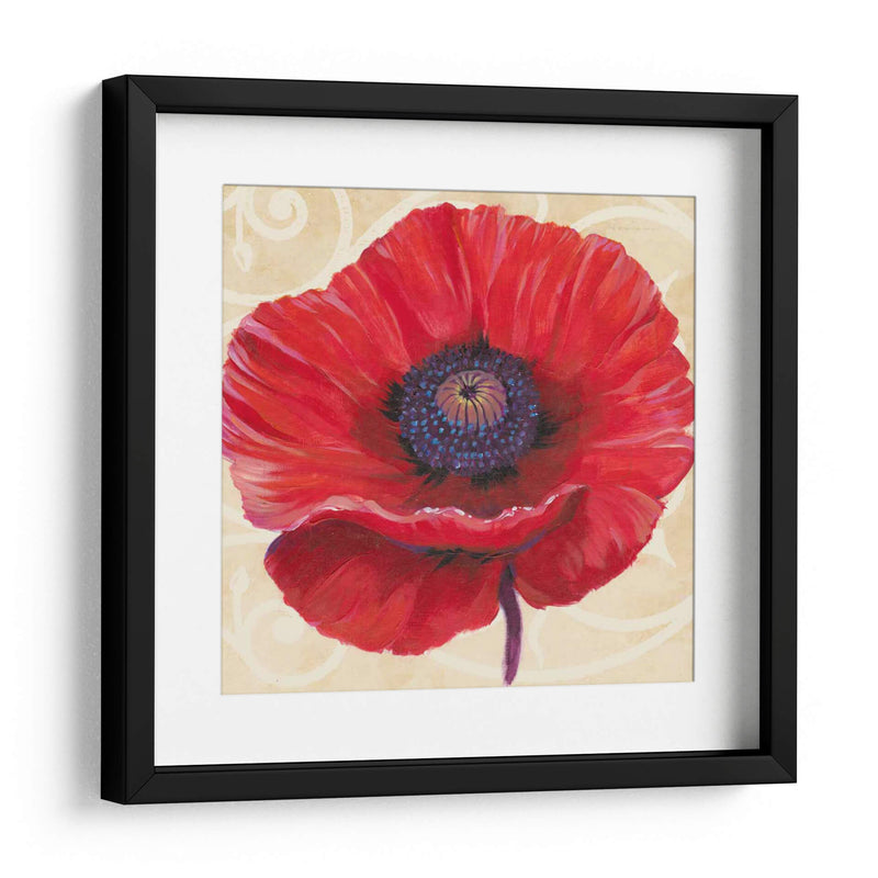 Poppy Ii Rojo - Tim OToole | Cuadro decorativo de Canvas Lab