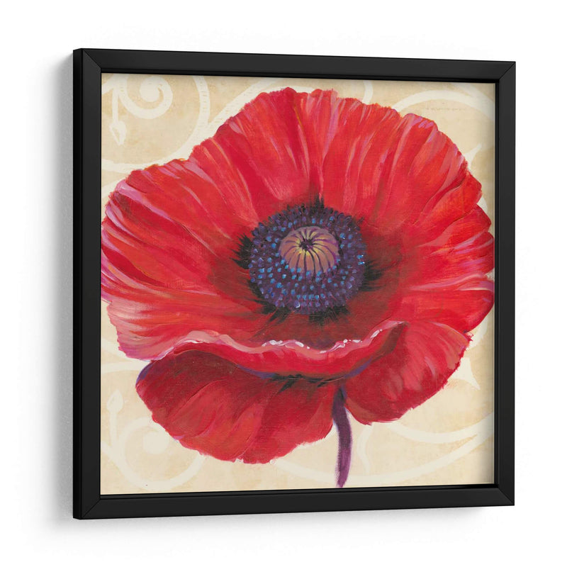 Poppy Ii Rojo - Tim OToole | Cuadro decorativo de Canvas Lab