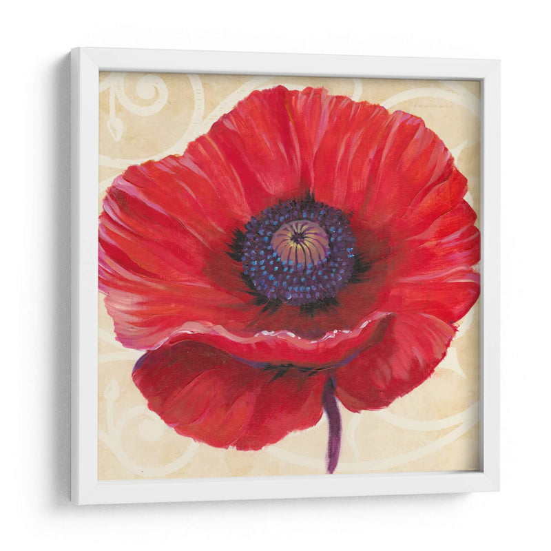 Poppy Ii Rojo - Tim OToole | Cuadro decorativo de Canvas Lab