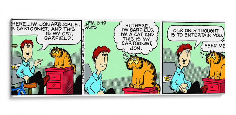 El comienzo de una era de lasaña | Cuadro decorativo de Canvas Lab