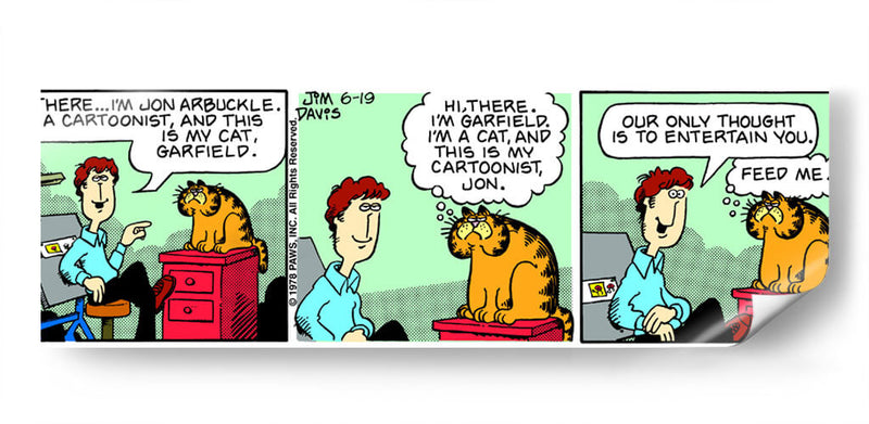 El comienzo de una era de lasaña | Cuadro decorativo de Canvas Lab