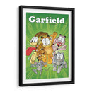 Garfield y sus amigos | Cuadro decorativo de Canvas Lab