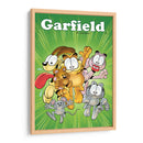 Garfield y sus amigos | Cuadro decorativo de Canvas Lab