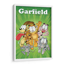 Garfield y sus amigos | Cuadro decorativo de Canvas Lab