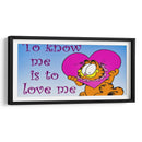 Me conoces y me amas | Cuadro decorativo de Canvas Lab