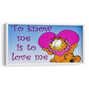 Me conoces y me amas | Cuadro decorativo de Canvas Lab