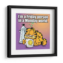 Pertenezco al viernes y no al lunes | Cuadro decorativo de Canvas Lab
