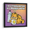Pertenezco al viernes y no al lunes | Cuadro decorativo de Canvas Lab