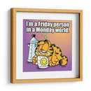 Pertenezco al viernes y no al lunes | Cuadro decorativo de Canvas Lab