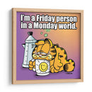 Pertenezco al viernes y no al lunes | Cuadro decorativo de Canvas Lab