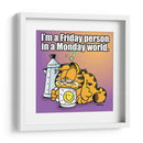 Pertenezco al viernes y no al lunes | Cuadro decorativo de Canvas Lab