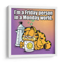 Pertenezco al viernes y no al lunes | Cuadro decorativo de Canvas Lab