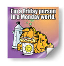 Pertenezco al viernes y no al lunes | Cuadro decorativo de Canvas Lab