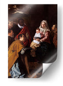 Adoración de los magos - Diego Velázquez | Cuadro decorativo de Canvas Lab