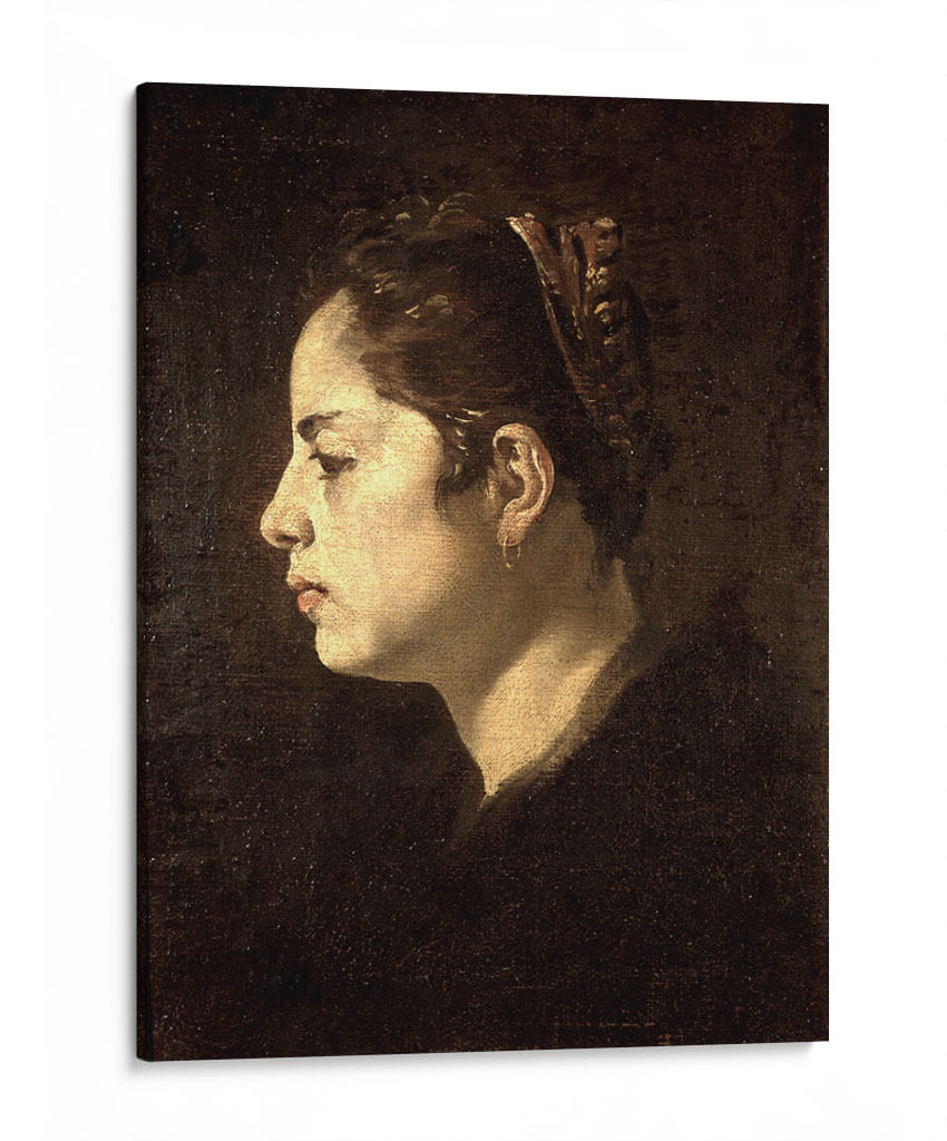 Cabeza de muchacha - Diego Velázquez | Cuadro decorativo de Canvas Lab