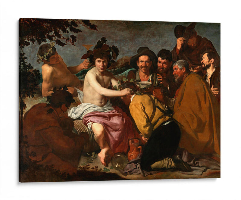 El triunfo de Baco - Diego Velázquez | Cuadro decorativo de Canvas Lab