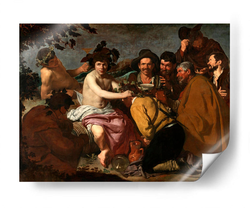 El triunfo de Baco - Diego Velázquez | Cuadro decorativo de Canvas Lab
