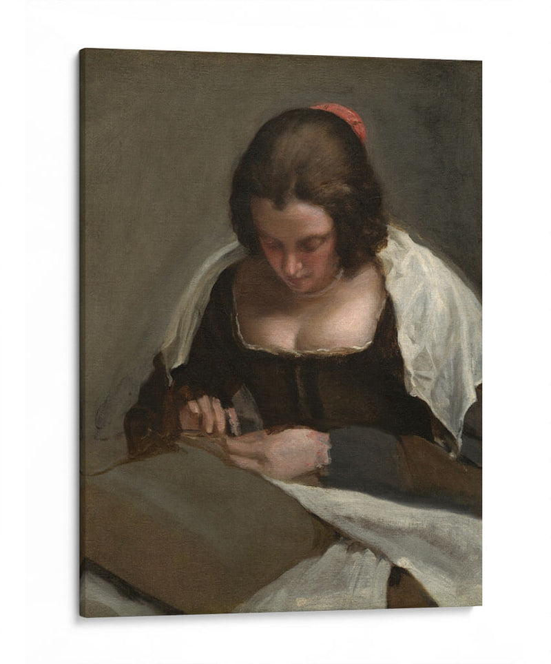 La costurera - Diego Velázquez | Cuadro decorativo de Canvas Lab