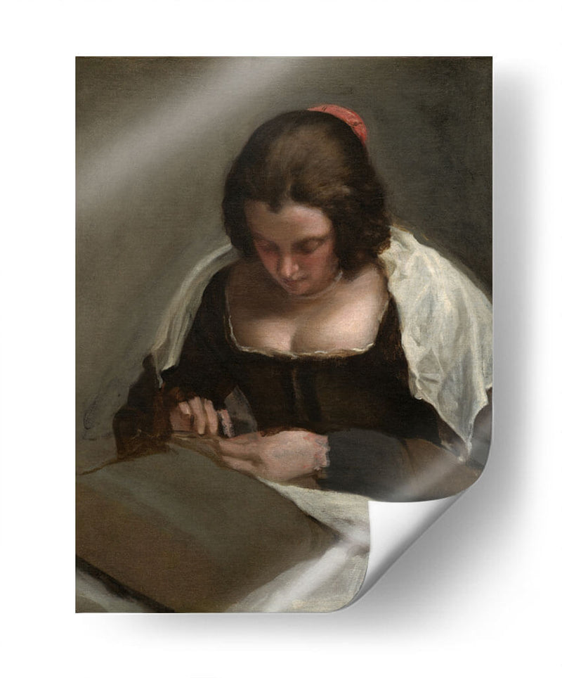La costurera - Diego Velázquez | Cuadro decorativo de Canvas Lab