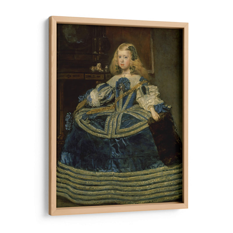 La infanta Margarita en azul - Diego Velázquez | Cuadro decorativo de Canvas Lab