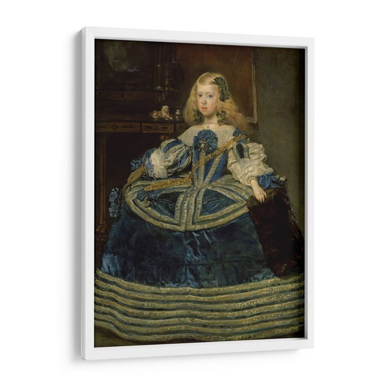 La infanta Margarita en azul - Diego Velázquez | Cuadro decorativo de Canvas Lab