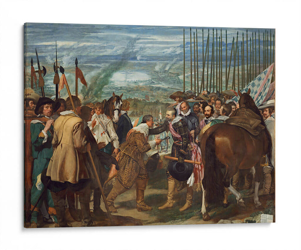 La rendición de Breda - Diego Velázquez | Cuadro decorativo de Canvas Lab