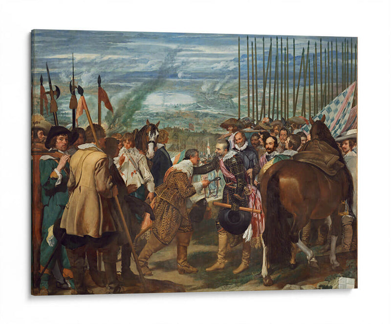La rendición de Breda - Diego Velázquez | Cuadro decorativo de Canvas Lab