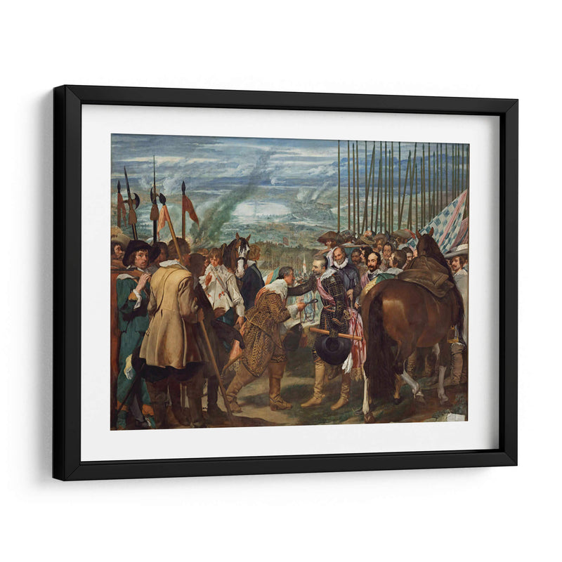 La rendición de Breda - Diego Velázquez | Cuadro decorativo de Canvas Lab