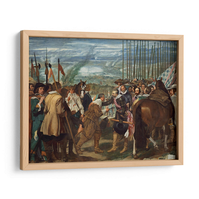 La rendición de Breda - Diego Velázquez | Cuadro decorativo de Canvas Lab