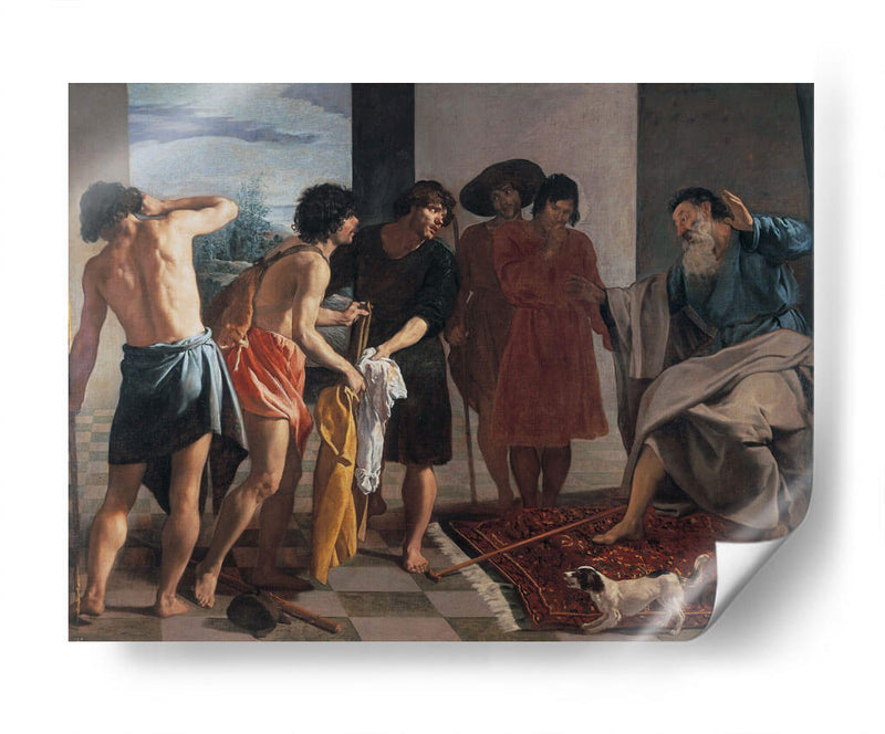 La túnica de José - Diego Velázquez | Cuadro decorativo de Canvas Lab