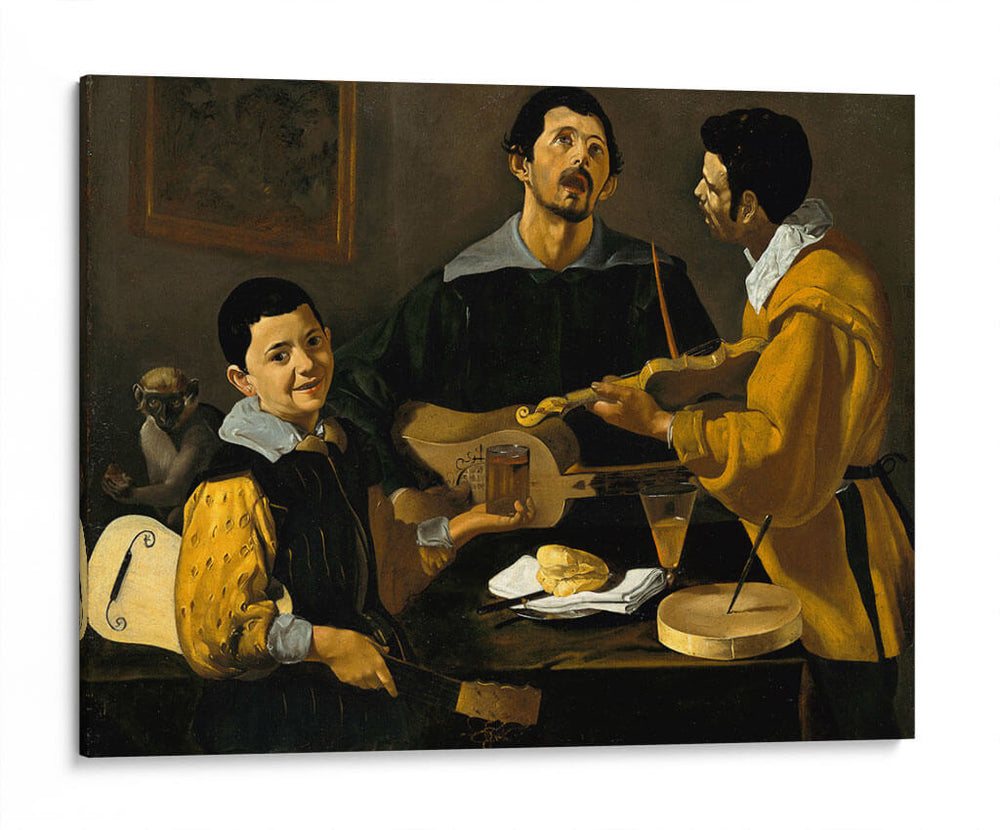 Los tres músicos - Diego Velázquez | Cuadro decorativo de Canvas Lab