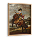 Príncipe Baltasar Carlos a caballo - Diego Velázquez | Cuadro decorativo de Canvas Lab