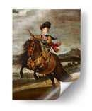 Príncipe Baltasar Carlos a caballo - Diego Velázquez | Cuadro decorativo de Canvas Lab