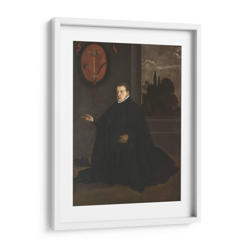 Retrato de Cristóbal Suárez de Ribera - Diego Velázquez | Cuadro decorativo de Canvas Lab