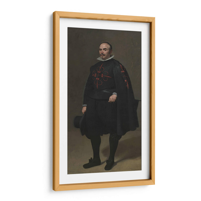 Retrato de Don Pedro de Barberana - Diego Velázquez | Cuadro decorativo de Canvas Lab