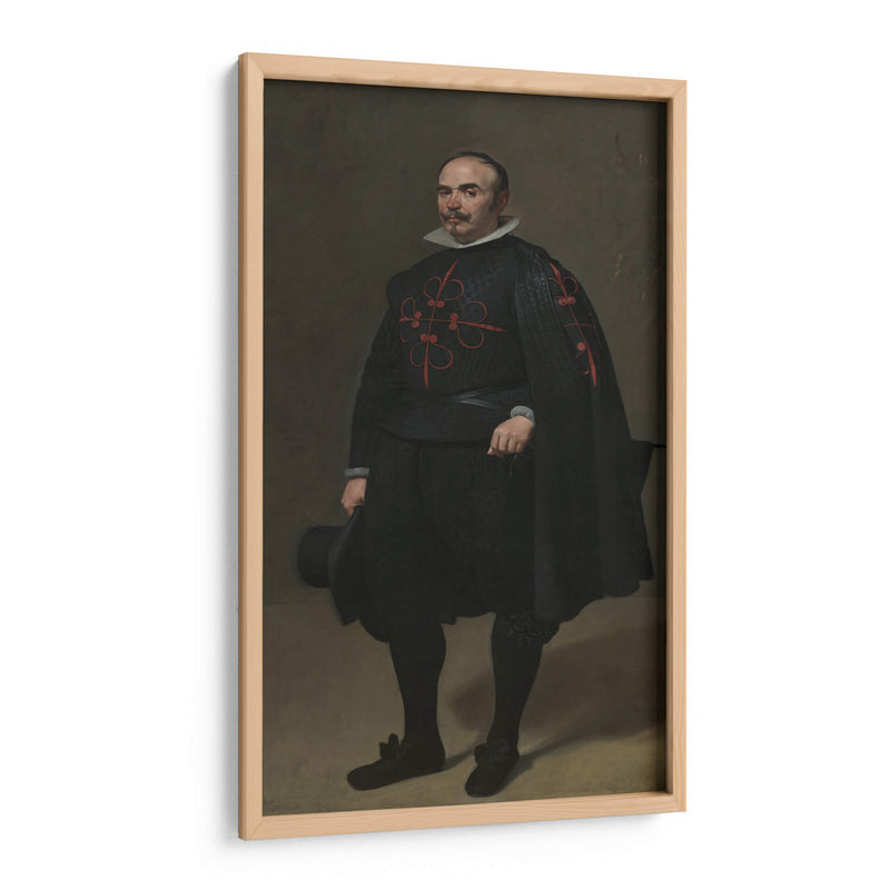 Retrato de Don Pedro de Barberana - Diego Velázquez | Cuadro decorativo de Canvas Lab