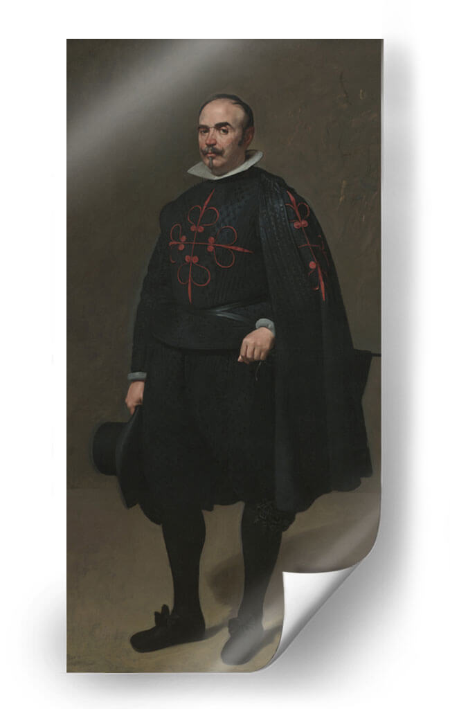 Retrato de Don Pedro de Barberana - Diego Velázquez | Cuadro decorativo de Canvas Lab