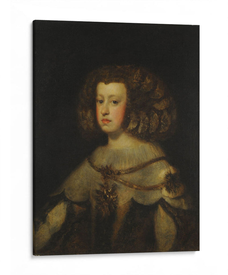Retrato de la infanta María Teresa de España - Diego Velázquez | Cuadro decorativo de Canvas Lab
