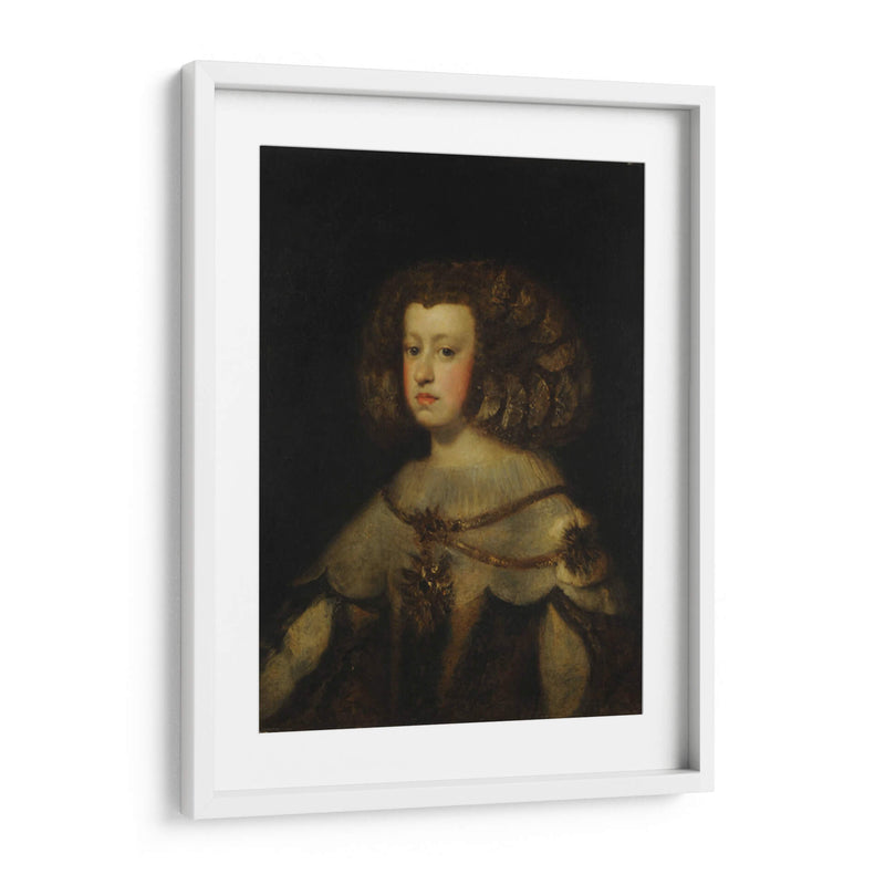 Retrato de la infanta María Teresa de España - Diego Velázquez | Cuadro decorativo de Canvas Lab